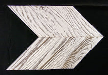 Chevron Decor - White Washed (3PK) - Large