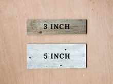Rustic Plank Permanent Peel and Stick 5"