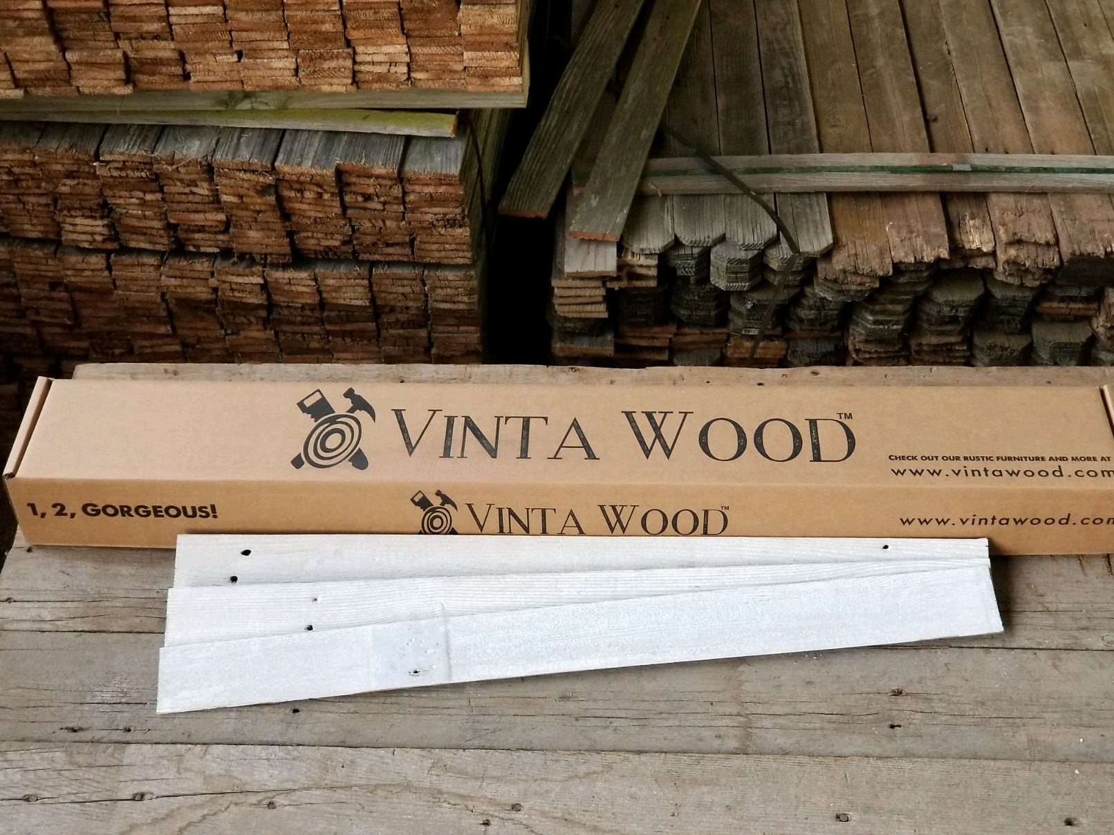 Vinta Wood™ Rustic Wood Wall Planks